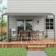 image 6 of Outsunny 3 x 4m Metal Pergola, Outdoor Gazebo UV-Resistant, Grey
