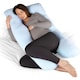image 1 of Dreamcatcher U-Shaped Pregnancy Pillow Maternity Nursing Support Cushion Blue | Blue | Blue | U Shape - Blue | 1