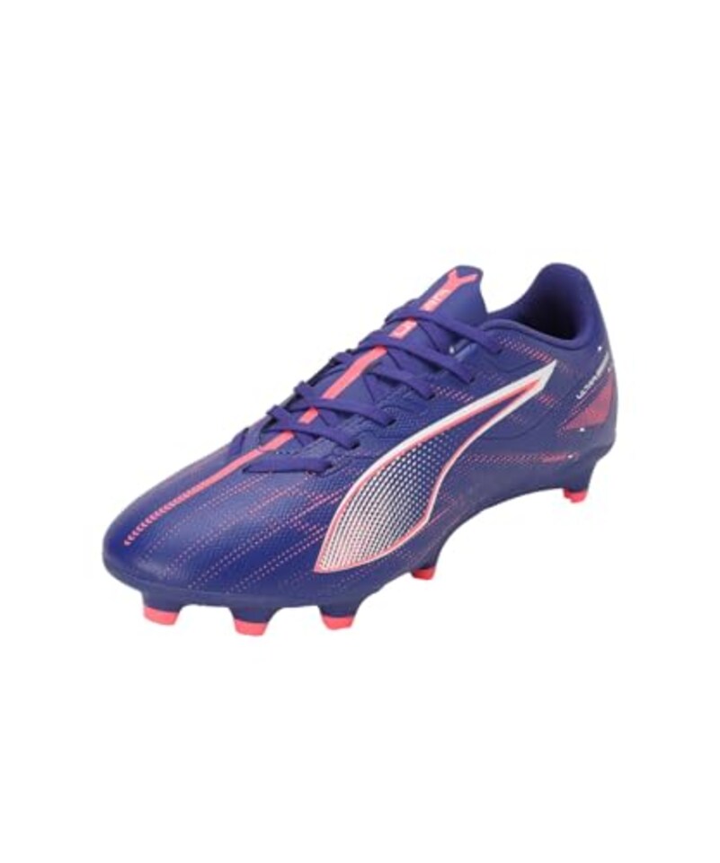 image 1 of Puma Unisex Adults Ultra 5 Play Fg/Ag Soccer Shoe, Lapis Lazuli- White-Sunset Glow, 9 UK