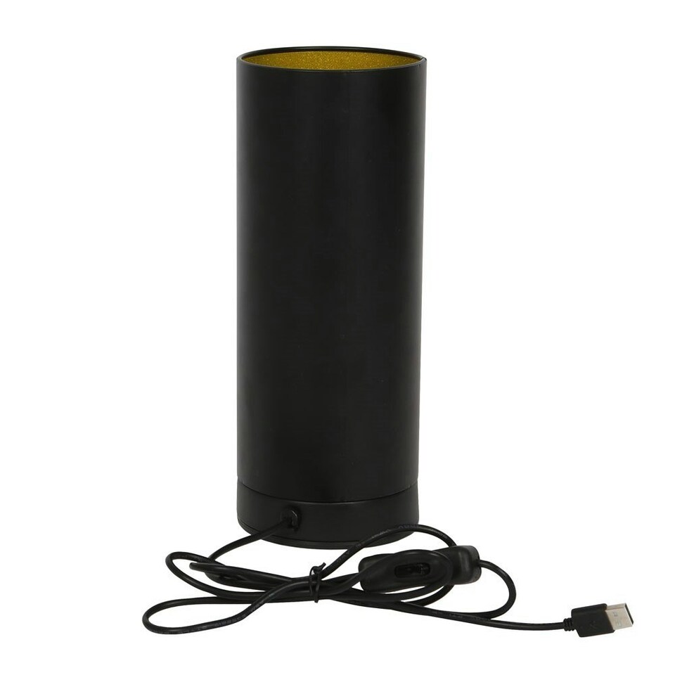 image 1 of Something Different Palm Reading Aroma Lamp - Black/Grey/Yellow - One Size