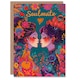 image 1 of Soulmate Gay Girls Women Lgbt Floral Anniversary Valentines Day Card