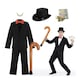 image 1 of Money Boardgame Costume - 7 Pcs | Multi | L