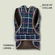image 3 of HugglePets Legacy Tartan Dog Coat Multi | L
