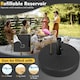 image 7 of COSTWAY 50 cm Round Umbrella Base Stand Patio Umbrella Holder