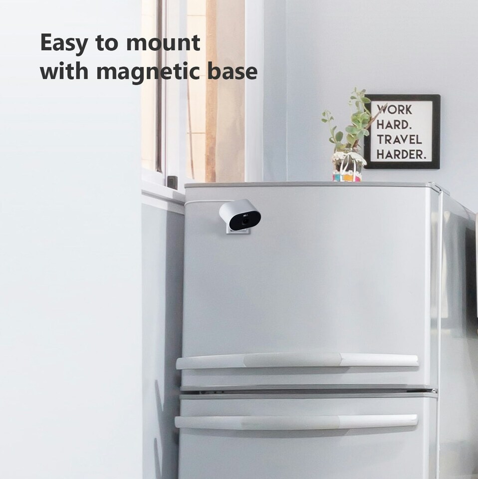 image 1 of IMOU Versa 2MP Outdoor/Indoor Smart Cube Camera White - Night Vision, Two Way Talk, IP65 Weatherproof, Cloud/Micro SD Card Storage