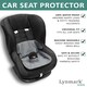 image 2 of Lynmark 2x Potty Training Car Seat Protector Cover with Middle Buckle Hole | Grey | Grey | 2