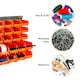 image 4 of VonHaus 30pcs Wall Mount Storage Organiser Bin for Garage