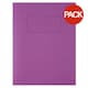 image 1 of Silvine A5 Lined Exercise Books (Pack of 10) - Purple - One Size