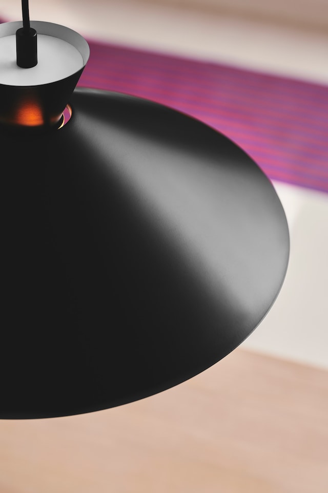image 1 of Nordlux Dial Indoor Pendant Light Black Metal E27 Retro - Mains Powered, IP20