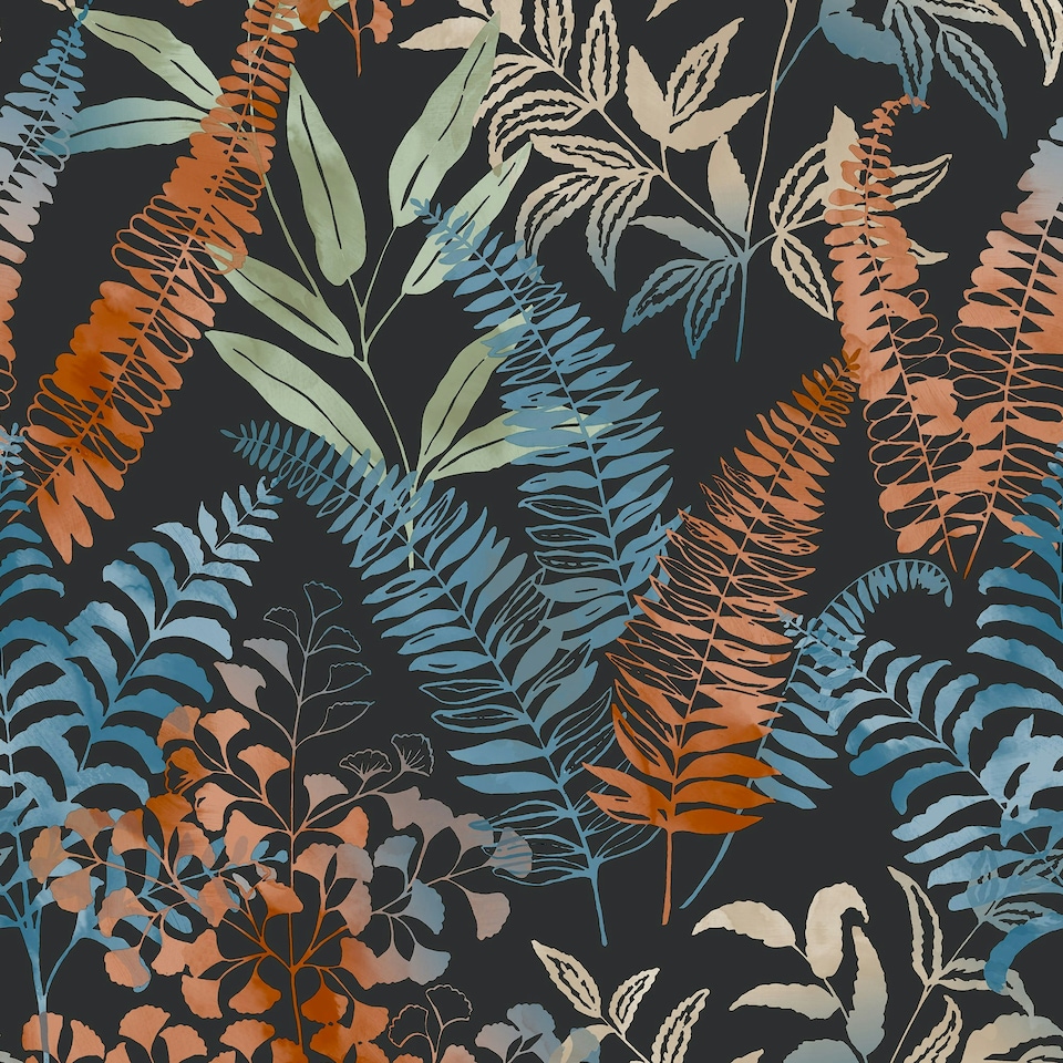 image 1 of Superfresco Easy Temptation Sunset Wallpaper Orange | Orange