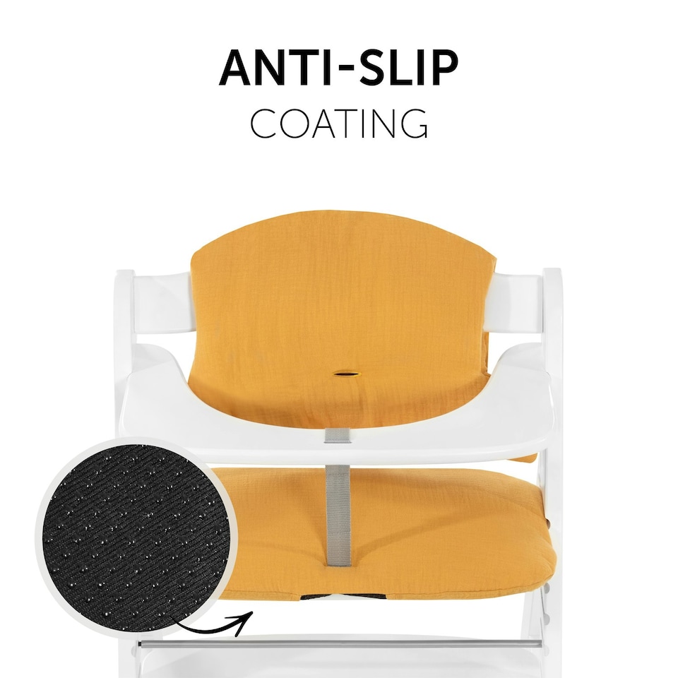image 1 of Hauck Alpha Highchairpad Select - Honey