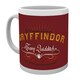 image 1 of Harry Potter Gryffindor Quidditch 300ml Mug - Red/White/Yellow - One Size