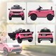 image 9 of AIYAPLAY Land Rover Discovery Licensed 12V Electric Car for Kids, Ride on SUV with Remote Control, 4 Wheel Suspension System, Slow Start, LED Lights, Music, for 3-6 Years Old | Pink