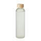 image 2 of MidOcean Lom Sublimated Bamboo 650ml Water Bottle - Transparent White - One Size Clear | One Size
