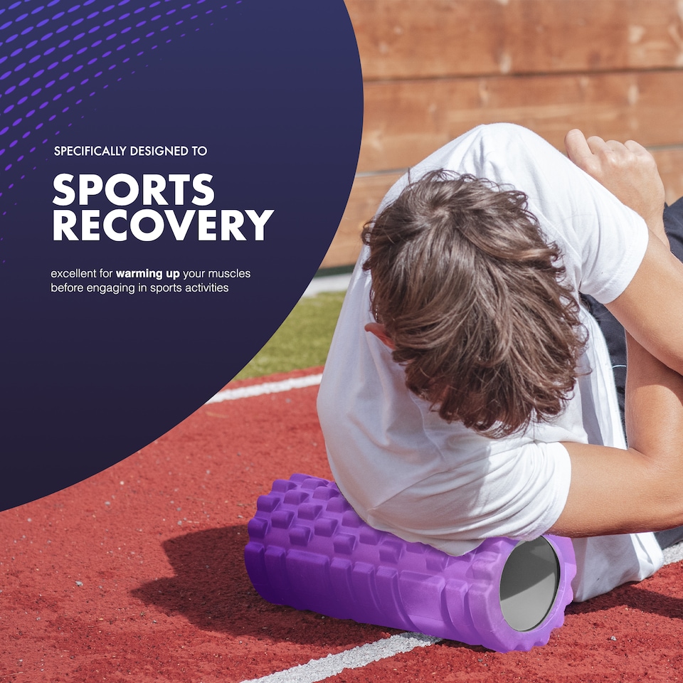 image 1 of Kayman High Density Foam Roller for Deep Tissue Muscle Recovery