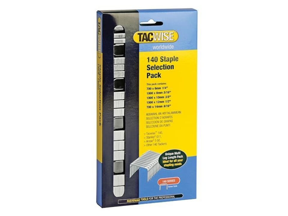 Tacwise 140 Heavy-Duty Staples (Type T50 G) Selection Pack 4400