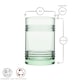 image 3 of Pasabahce Aware Tincan Recycled Highball Glasses - 490ml - Green - Pack of 4