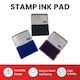 image 2 of Purple Ink Stamp Pad 122 x 48mm – Long-Lasting Ink Pad for Clear, Consistent Impressions