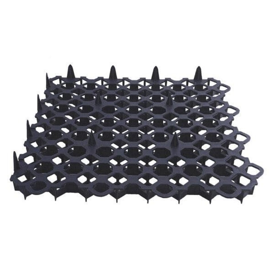 image 1 of True Products TrueGrid Ground Reinforcement Grids Gravel Grass Paving Car Park Drive Path 4 Pack 1sqm approx Black