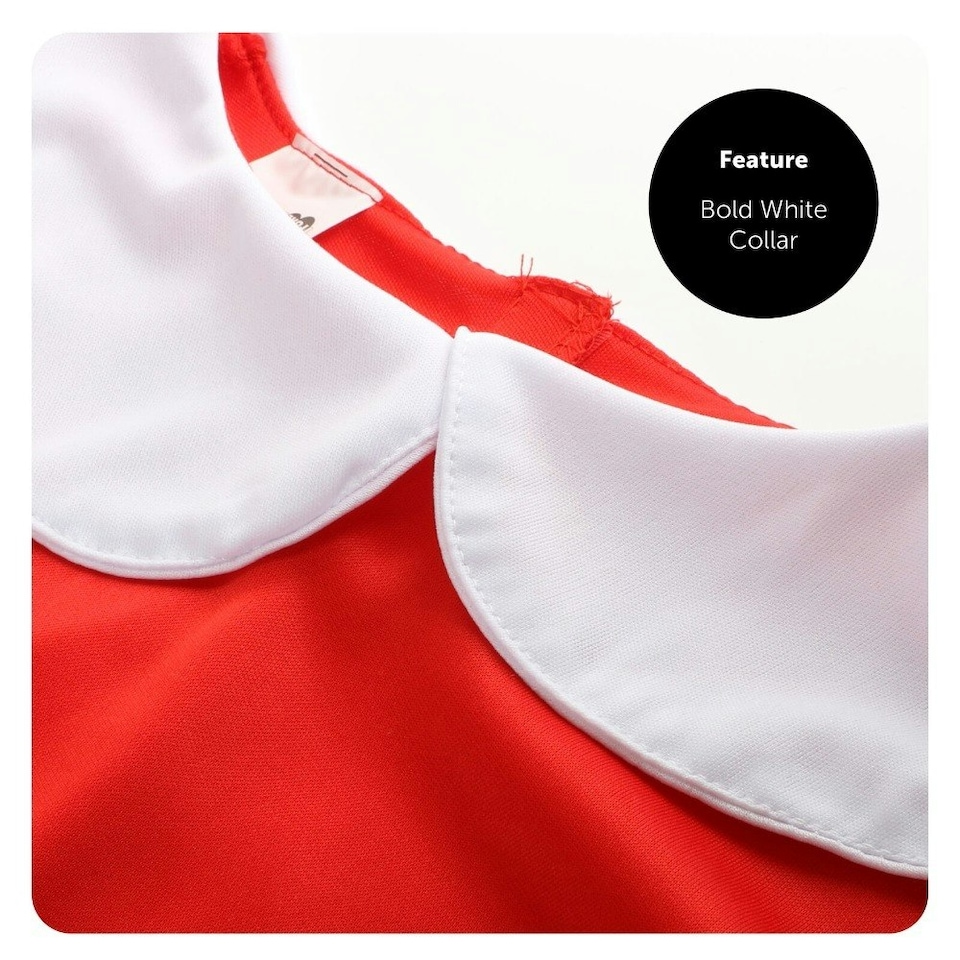 image 1 of Spoilt Golden Ticket Winner Costume Dress & Squirrel Red | M