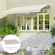 image 5 of Outsunny Replacement Canopy for 3 x 2.5 m Awning (Fabric Only) Cream | Cream