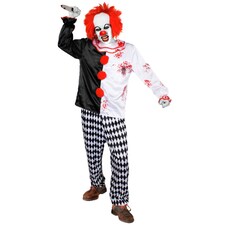 Killer Clown Costume | Multi | S