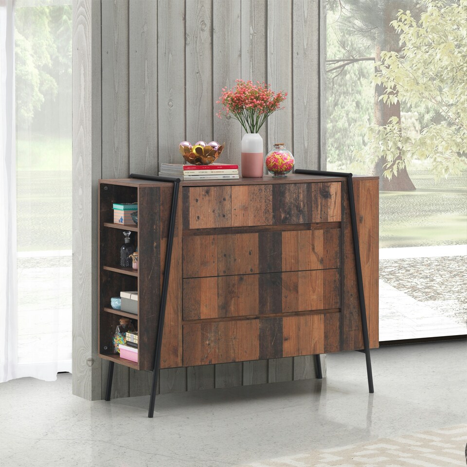 image 1 of 4 Drawer Chest