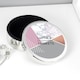 image 1 of Personalised Geometric Round Trinket Box