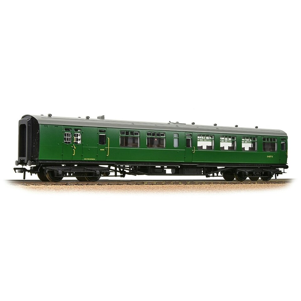 Bachmann Bulleid Semi-Open 3rd Class Brake Coach BR (SR) Green