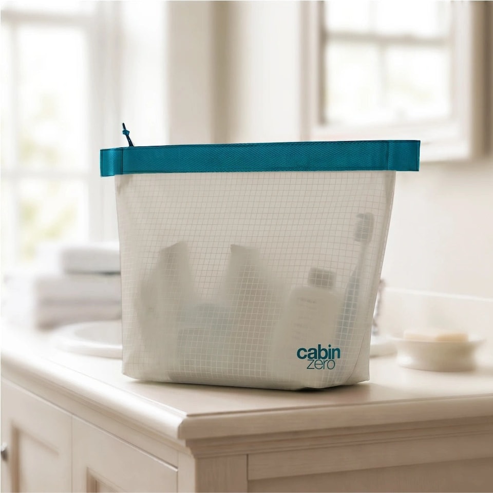image 1 of CabinZero Ultralight Wash Pouch, Everyday Family Toiletry Bag