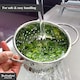 image 3 of Buckingham Hemisphere Colander/Strainer Stainless Steel 0.7 L / 14 cm.