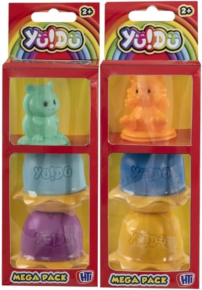 image 1 of Pack of 2 Yudu 2 Oz Dough Pots With Character