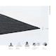 image 2 of Heavy Duty Commercial Entrance Mat 150cm x 90cm Black