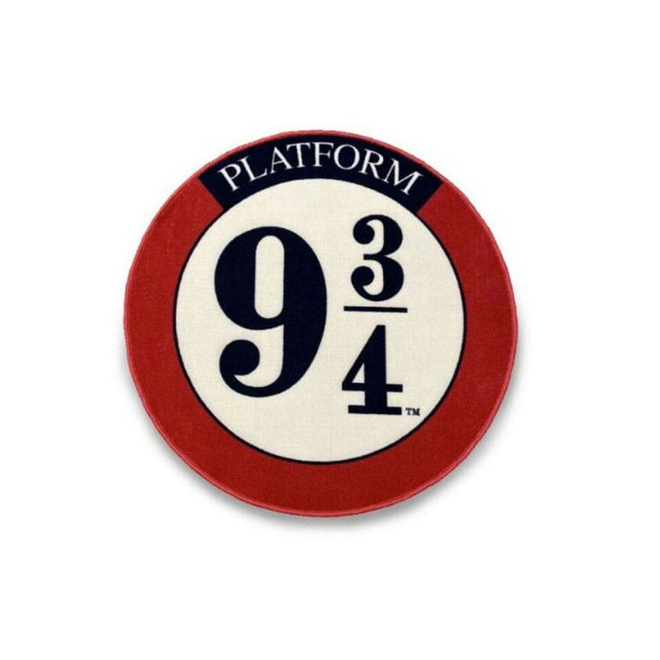 image 1 of Harry Potter: Platform 9 3/4 Rug White