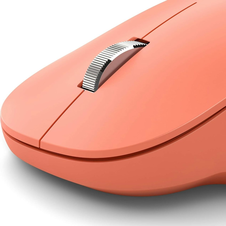 image 1 of Microsoft Bluetooth Ergonomic mouse Right-hand BlueTrack - Peach 222-000-ERGO-PEACH