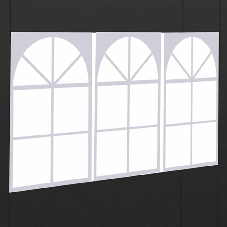 image 1 of Outsunny Gazebo Replacement Exchangeable Wall Panels w/  Window, Blue