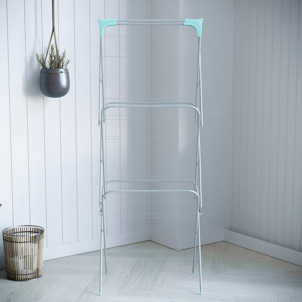 image 1 of Home Vida 3 Tier Clothes Airer Freestanding Drying Rack