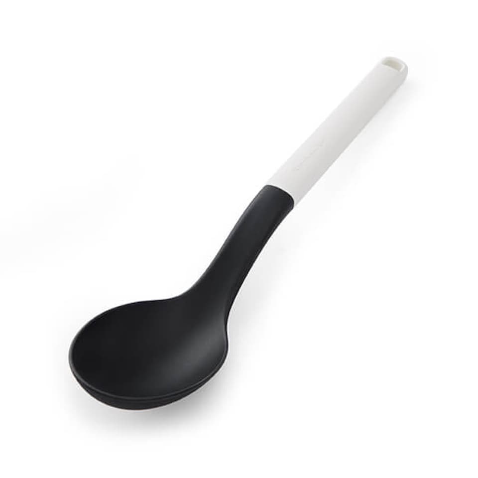 image 1 of KitchenAid Classic Cooking Spoon Porcelain White