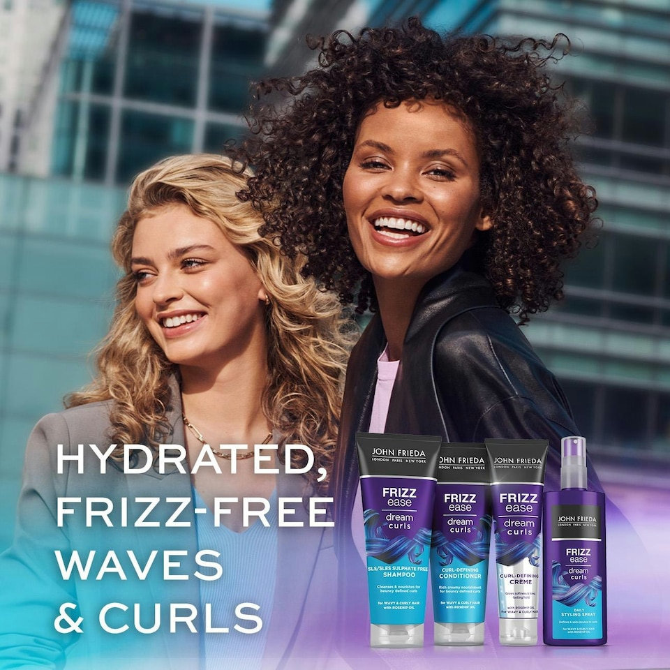 image 1 of John Frieda Shampoo & Conditioner Duo Pack Frizz Ease Dream Curls, 500ml