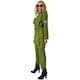 image 4 of Fighter Pilot Costume - womens fancy dress, olive green, military inspired | Green | green | 1
