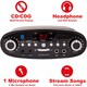 image 3 of Professional Karaoke Machine with Microphone | Bluetooth CDG Karaoke System for TV