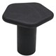 image 3 of Udaipur Pentagon End Table Black