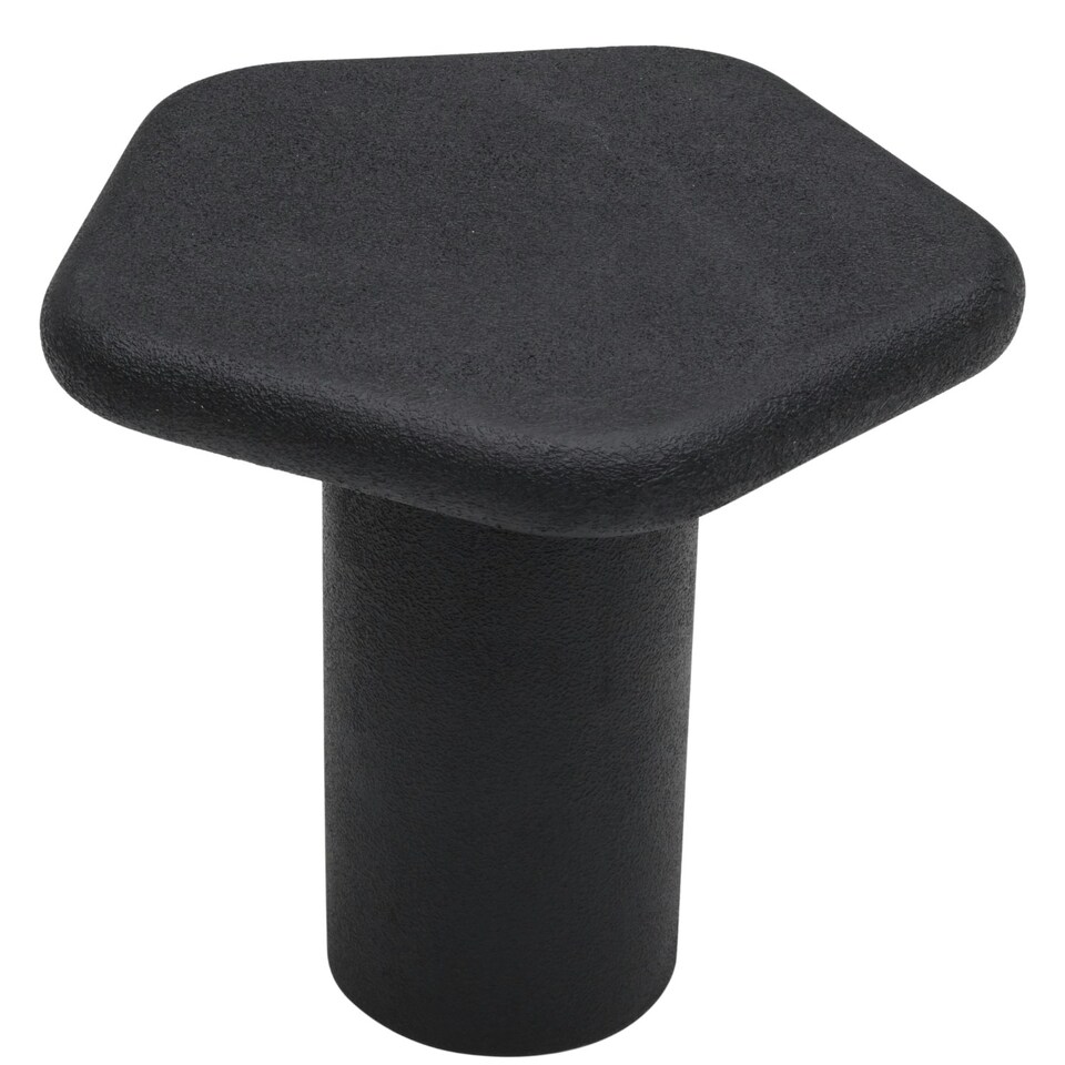 image 1 of Udaipur Pentagon End Table Black