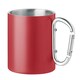 image 1 of MidOcean Trumba Metal Double Wall 300ml Mug - Red - One Size
