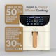image 5 of VonShef Air Fryer 6L Nordic Design & Digital LED Display