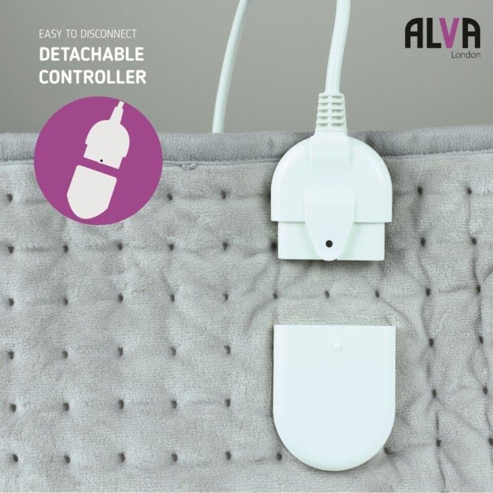 image 1 of Alva London - Electric Heated  Foot Warmer - Grey