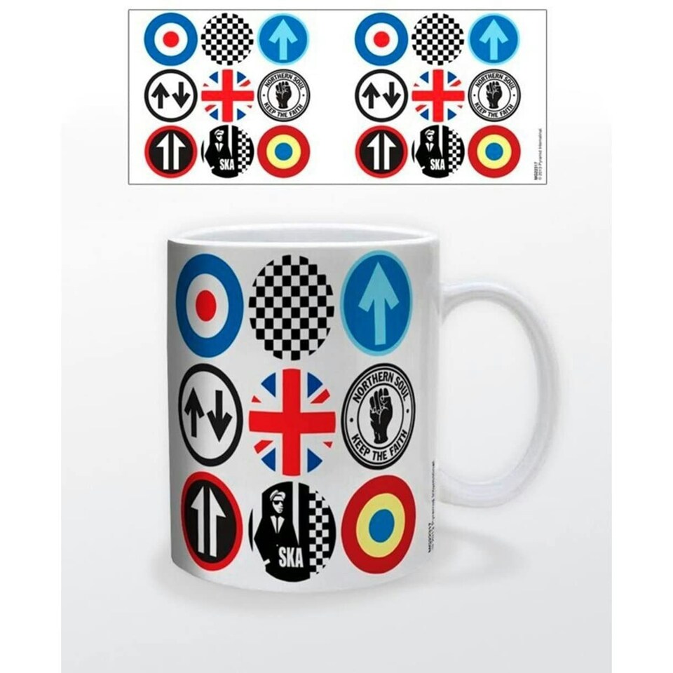 MOD AND SKA ICONS MUG - Coffee Mugs N/A