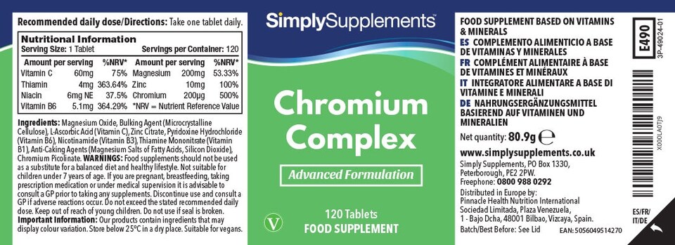 image 1 of Chromium Complex