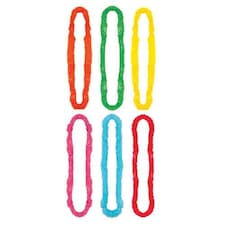 Hawaiian Party Assorted Plastic Lei 90cm