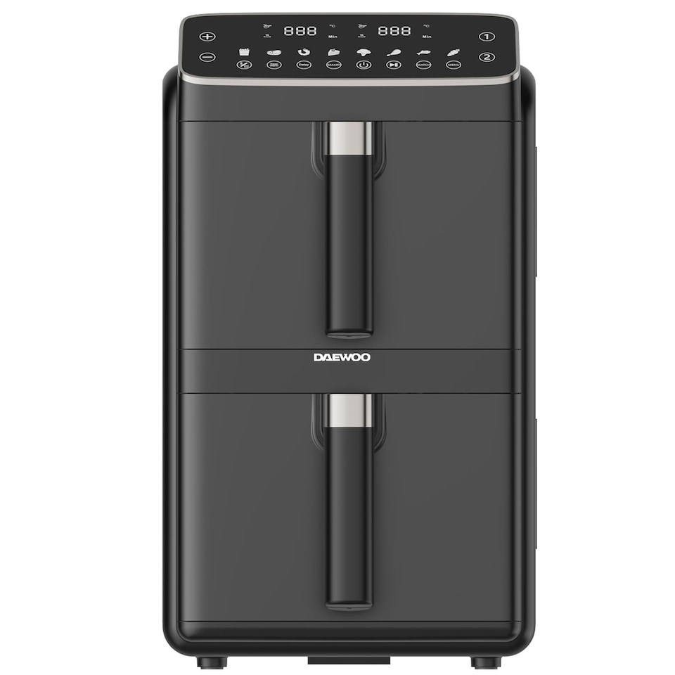image 1 of Daewoo 10L Dual Stack Air Fryer | Black | 10 Litres